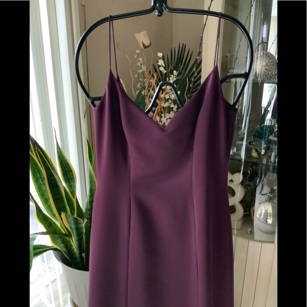 Fully Lined ‘’Plum’’ Formal Dress